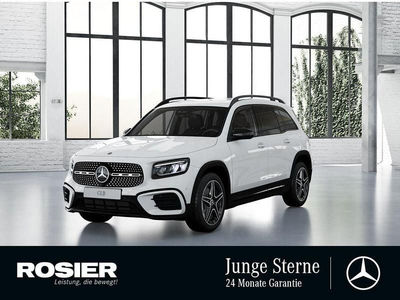 Weiss / polarweiß Gebraucht 2024 Mercedes GLB200 Advanced Plus SUV | 42.890 € (Fairer Preis) - Bild 1/4