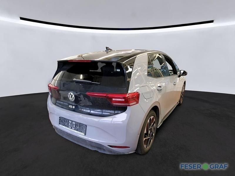 Gebraucht VW ID.3 Pro 106 kW (145 PS) 2022 Mondsteingrau schwarz Kleinwagen