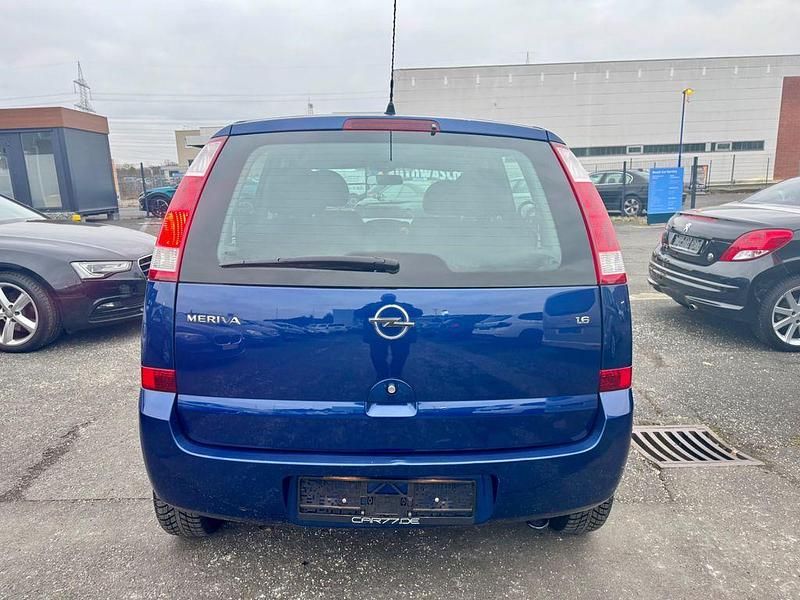 Gebraucht Opel Meriva Edition 101 PS (74 kW) 2005 Blau Van / Kleinbus