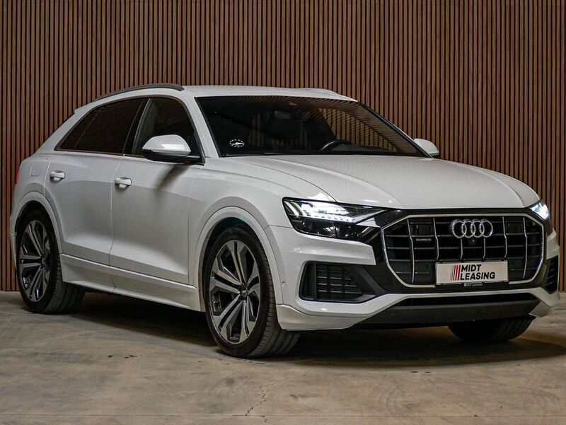 Weiß Gebraucht 2018 Audi Q8 SUV | 50.218 € (Etwas zu teuer) - Bild 1/4