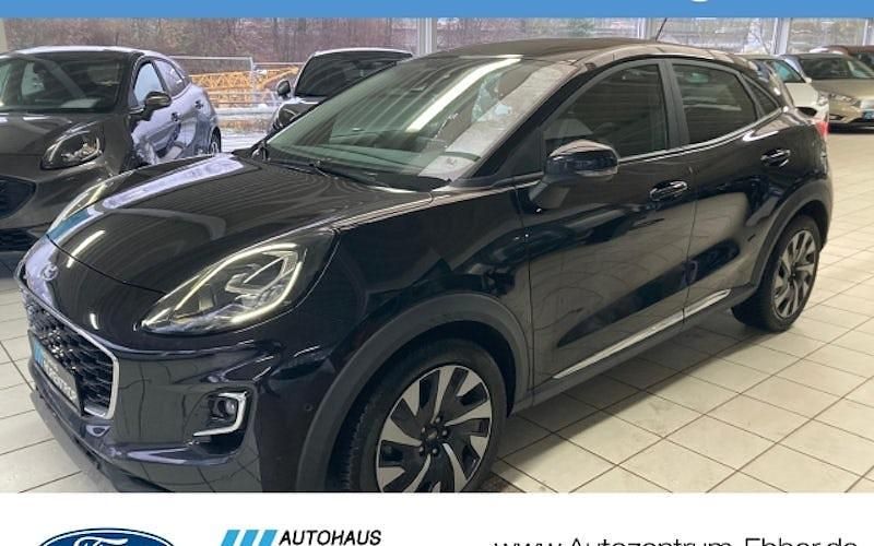 Gebraucht Ford Puma Titanium 125 PS (91 kW) 2022 Schwarz SUV