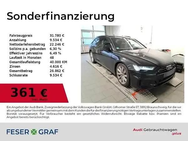 Gebraucht Audi A6 Business 367 PS (269 kW) 2020 Vesuvgrau metallic Kombi