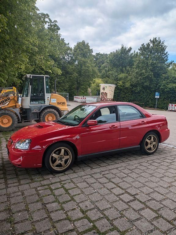 Gebraucht Subaru Impreza 224 PS (164 kW) 2003 Rot Limousine