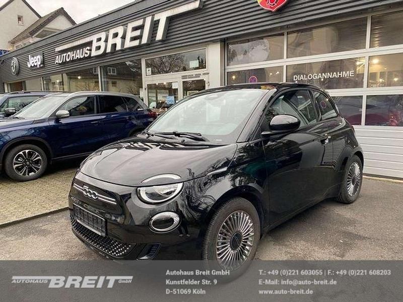 Colore esterno (onyx schwarz) Gebraucht 2023 Fiat 500e Icon Kleinwagen | 18.990 € (Fairer Preis) - Bild 1/4