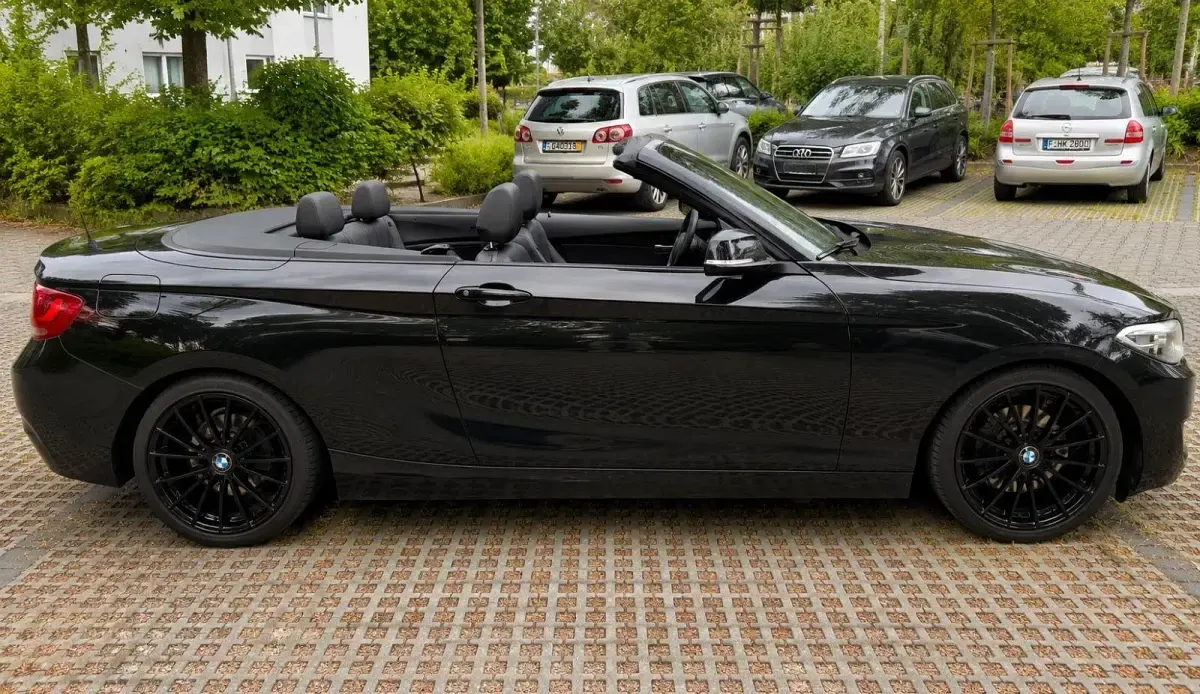 Gebraucht BMW 218 Luxury Line 150 PS (110 kW) 2016 Schwarz Cabrio