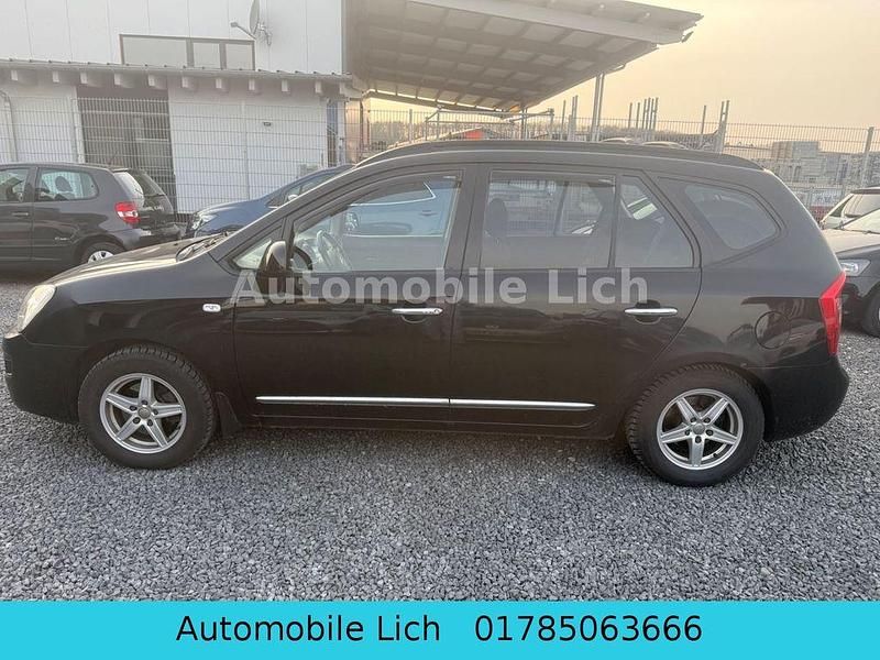 Gebraucht Kia Carens EX 144 PS (105 kW) 2008 Schwarz Van / Kleinbus