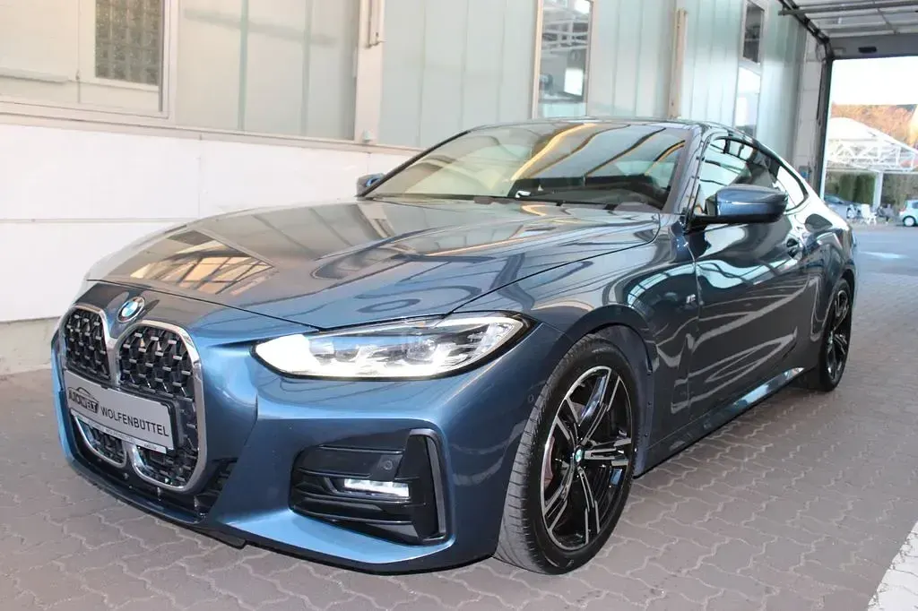 Gebraucht BMW 420 Coupé M Sport 190 PS (139 kW) 2021 Blau Coupé