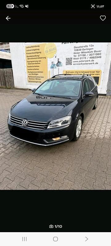 Gebraucht VW Passat Comfortline 122 PS (89 kW) 2011 Schwarz Kombi