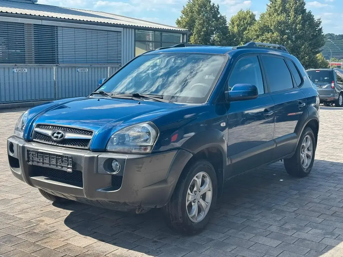 Gebraucht Hyundai Tucson GLS 150 PS (110 kW) 2010 Blau SUV