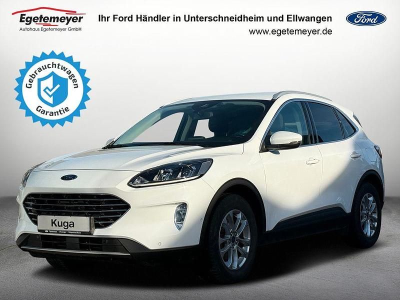 Weiß Gebraucht 2020 Ford Kuga Titanium SUV | 20.900 € (Fairer Preis) - Bild 1/4