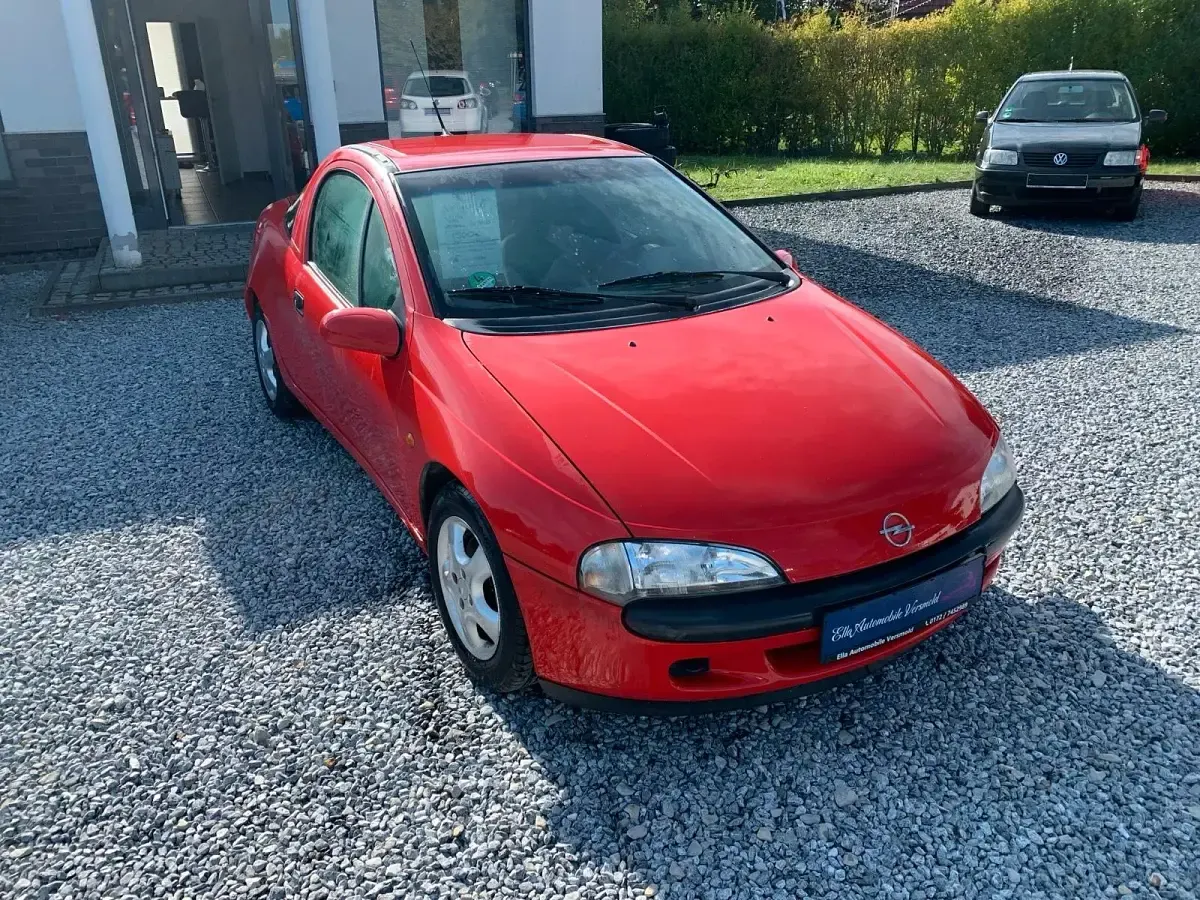 Gebraucht Opel Tigra 90 PS (66 kW) 1996 Rot Coupé