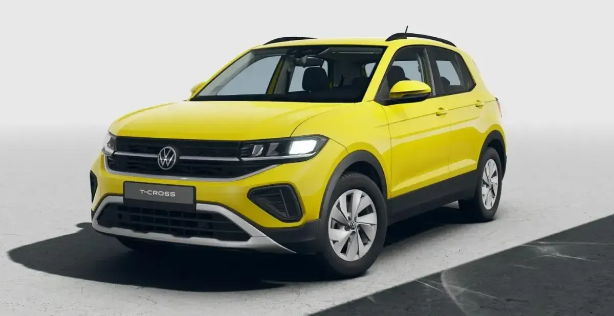 Neu VW T-Cross Life 95 PS (69 kW) 2026 Gelb SUV