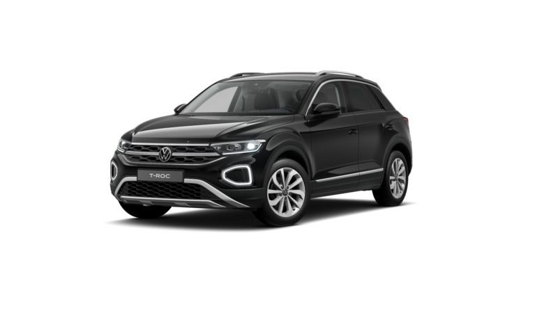 Gebraucht VW T-Roc Style 150 PS (110 kW) 2023 Schwarz SUV