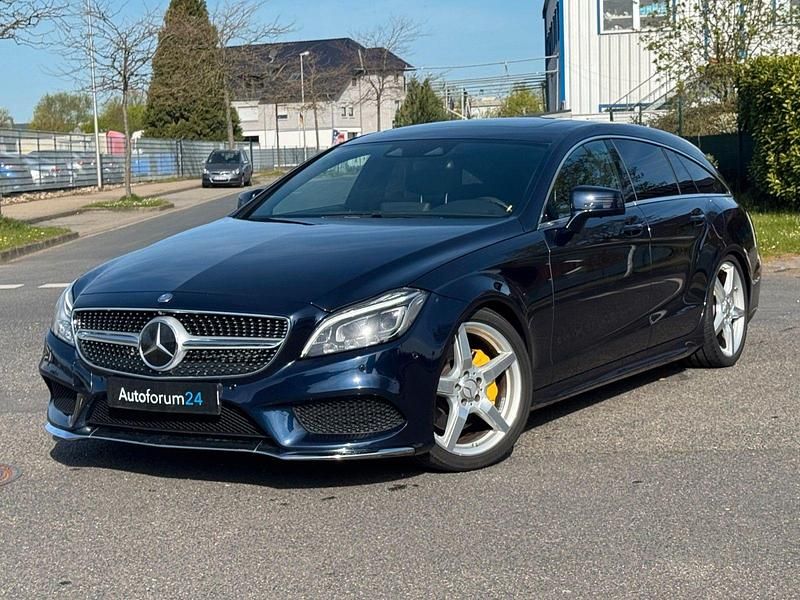 Gebraucht Mercedes CLS400 AMG line 333 PS (244 kW) 2015 Blau Kombi