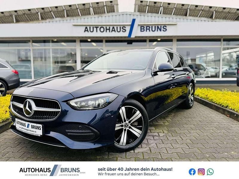 Cavansitblau metallic Gebraucht 2022 Mercedes C200 Avantgarde Kombi | 24.995 € (Fairer Preis) - Bild 1/4