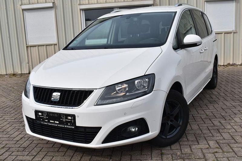 Gebraucht Seat Alhambra Style 140 PS (102 kW) 2012 Weiß Van / Kleinbus