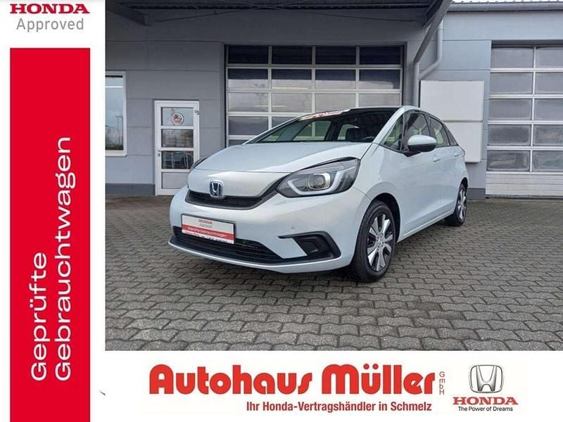 Premium sunlight white pearl Gebraucht 2022 Honda Jazz Elegance Kleinwagen | 18.900 € (Fairer Preis) - Bild 1/4