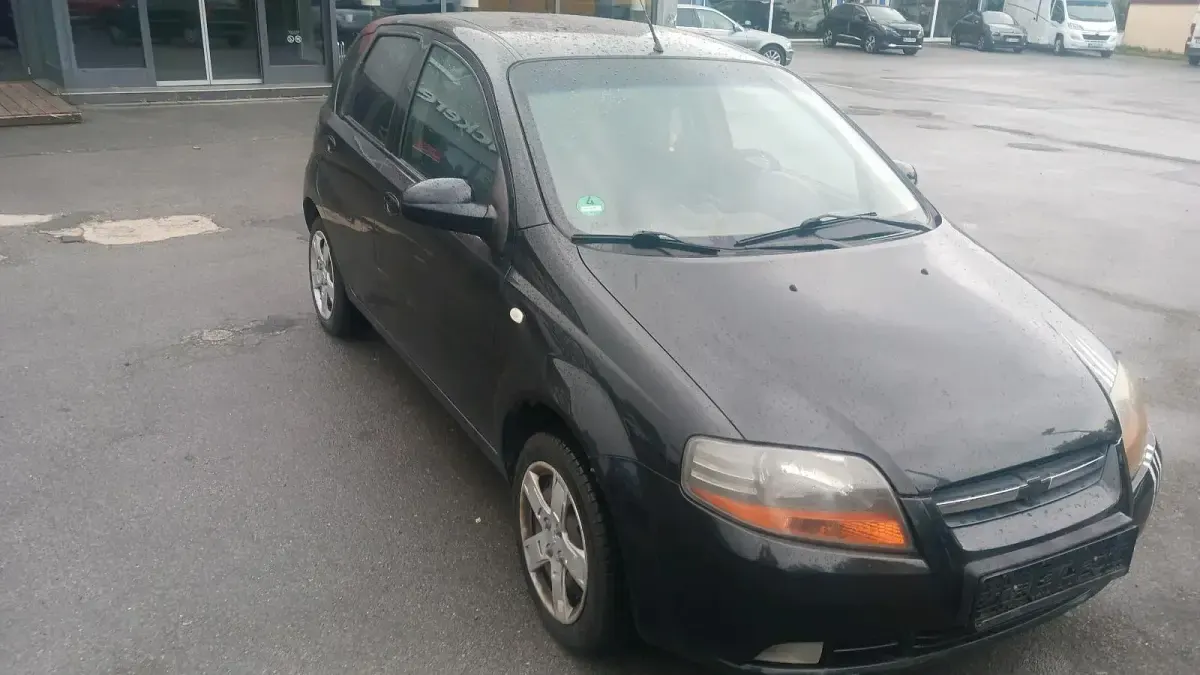 Gebraucht Chevrolet Kalos 72 PS (52 kW) 2007 Schwarz Kleinwagen