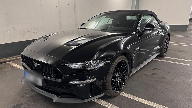 Schwarz Gebraucht 2018 Ford Mustang Cabrio | 38.500 € (Fairer Preis) - Bild 1/4