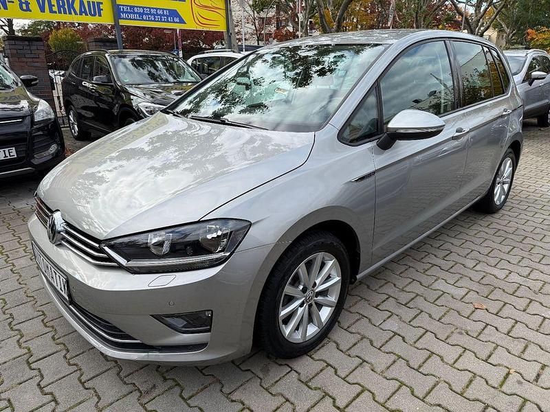 Silber Gebraucht 2015 VW Golf Sportsvan LOUNGE Van / Kleinbus | 13.850 € (Fairer Preis) - Bild 1/4