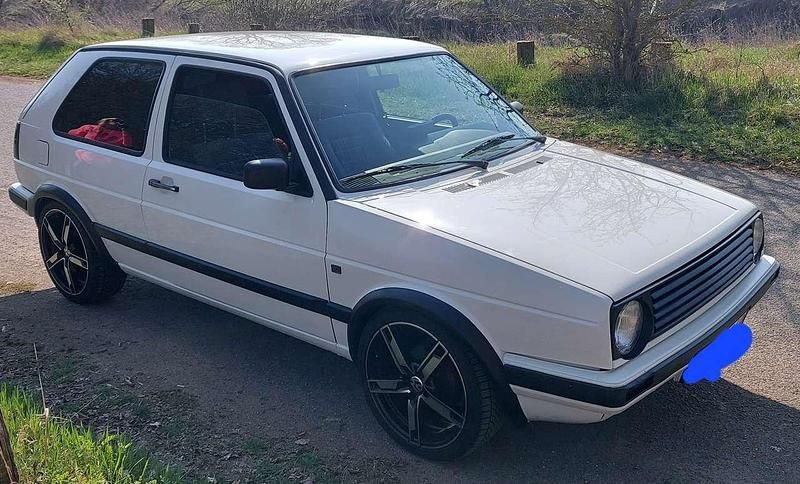 Gebraucht VW Golf II 72 PS (52 kW) 1989 Weiß Kleinwagen