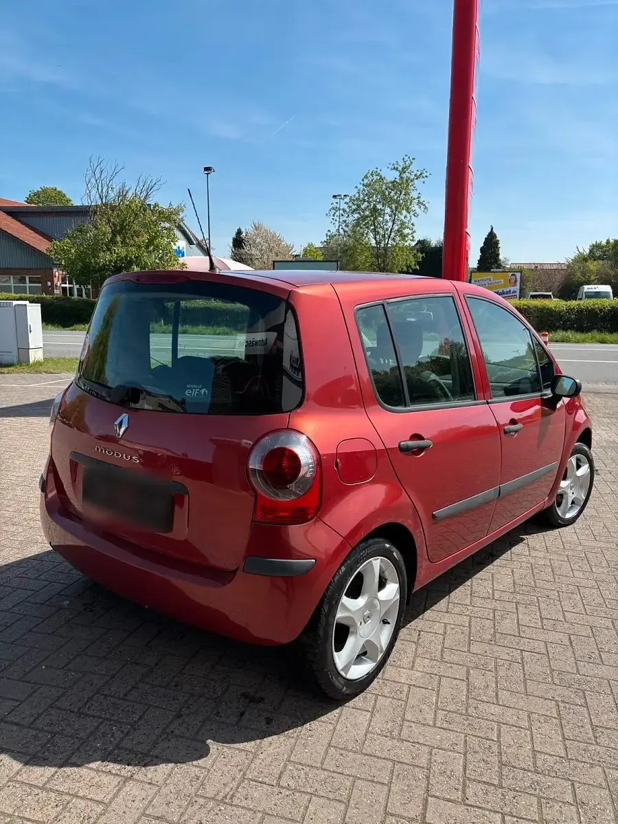 Usata Renault Modus 65 CV (47 kW) 2006 Rosso Monovolume
