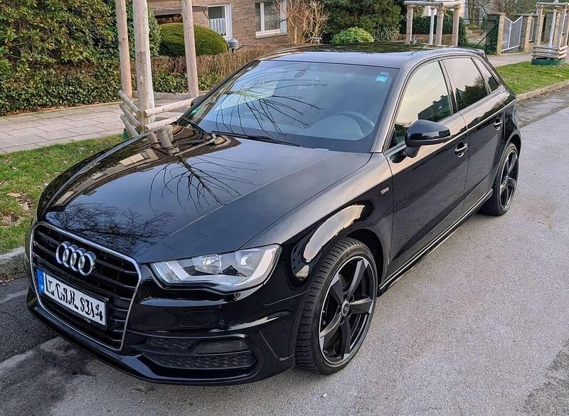 Gebraucht Audi A3 S-Line 110 PS (80 kW) 2015 Schwarz Kombi
