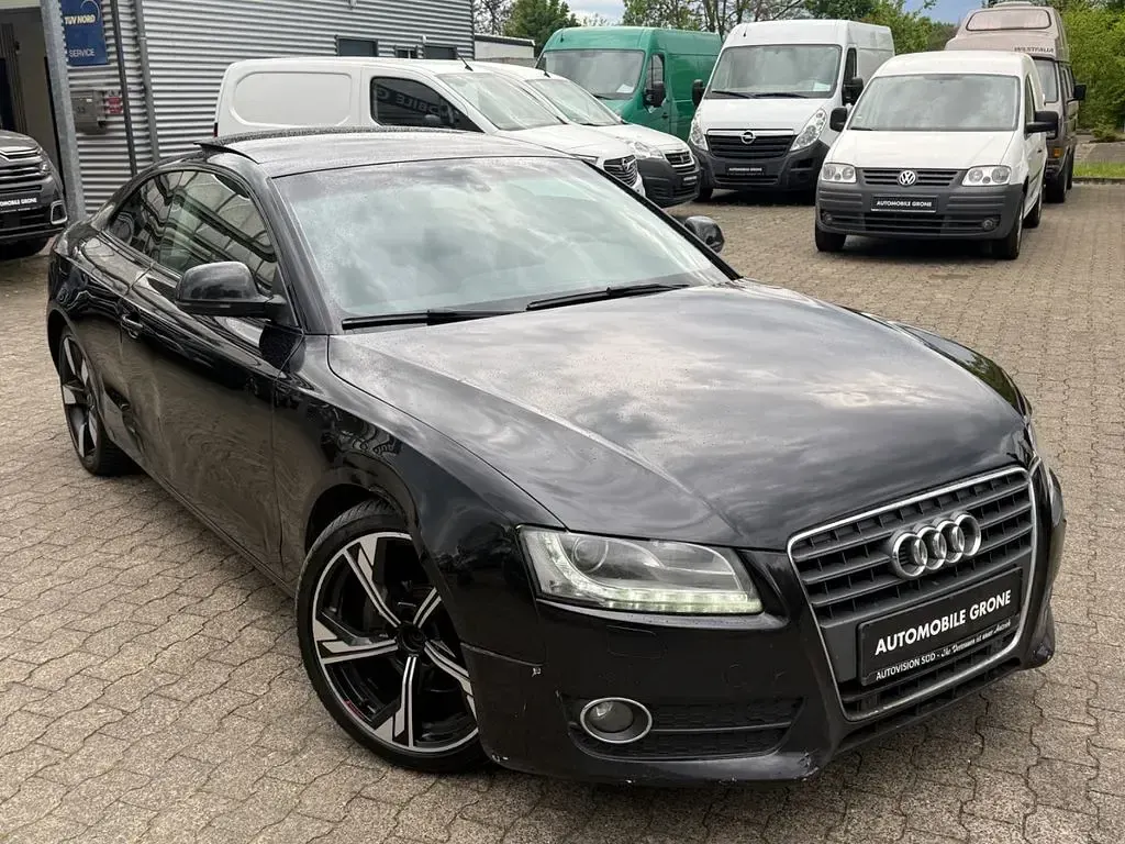 Second-hand Audi A5 S-Line 190 CP (139 kW) 2008 Negru Coupe