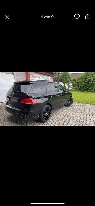 Schwarz Gebraucht 2016 Mercedes GLE350 SUV | 29.999 € (Etwas zu teuer) - Bild 1/3
