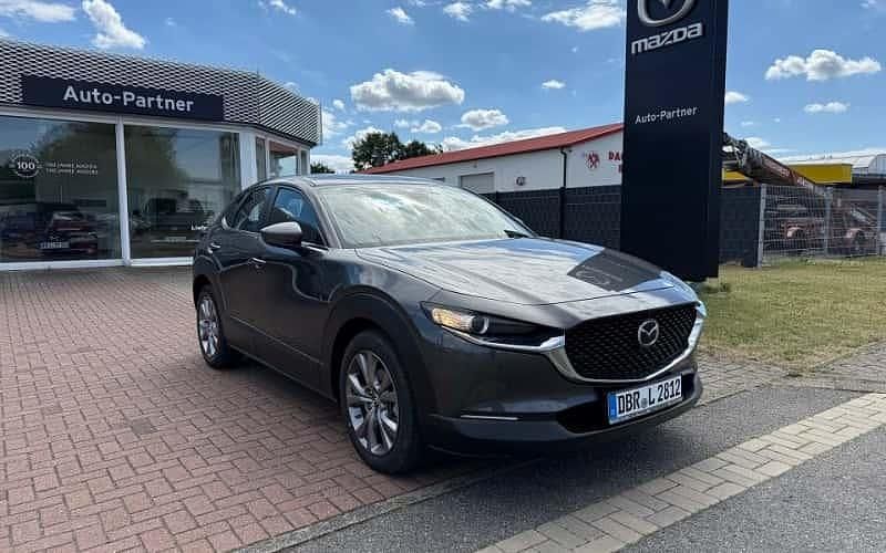 Machine gray Gebraucht 2025 Mazda CX-30 Center-Line SUV | 28.990 € - Bild 1/4