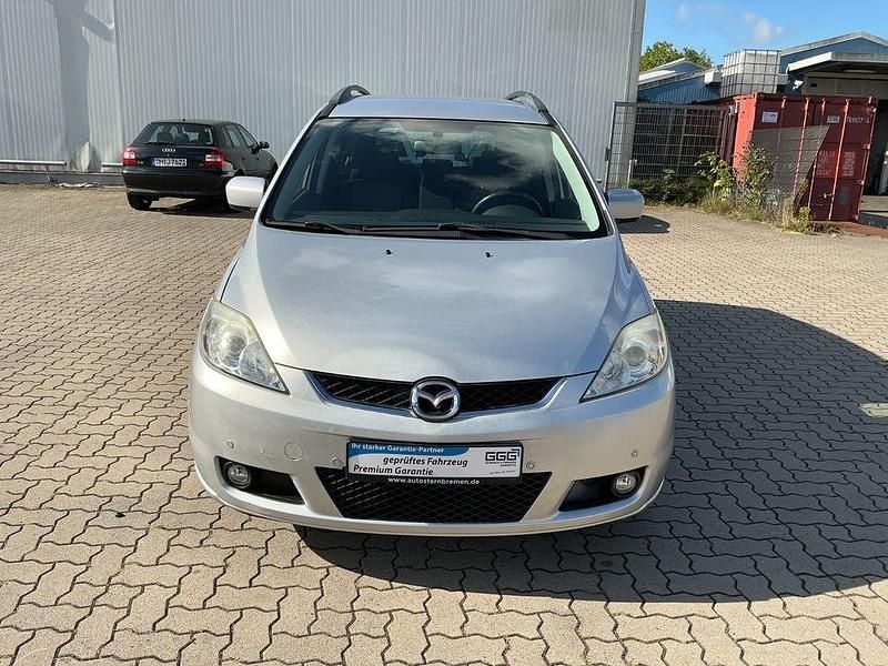 Gebraucht Mazda 5 Exclusive 110 PS (80 kW) 2007 Silber Van / Kleinbus
