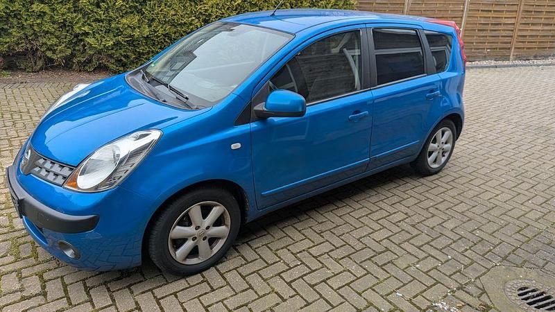 Usata Nissan Note 86 CV (63 kW) 2007 Blu Utilitaria