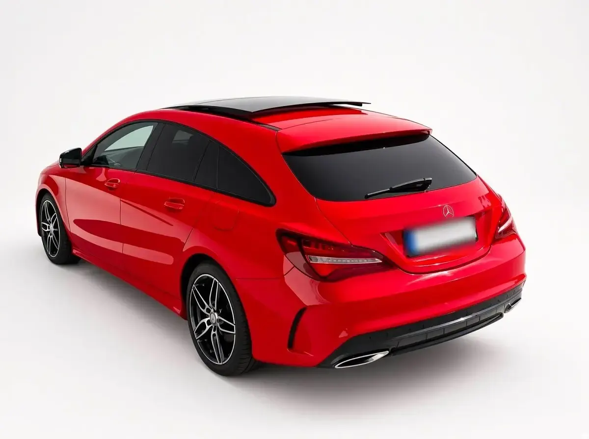 Gebraucht Mercedes CLA220 Shooting Brake AMG 177 PS (130 kW) 2017 Rot Kombi
