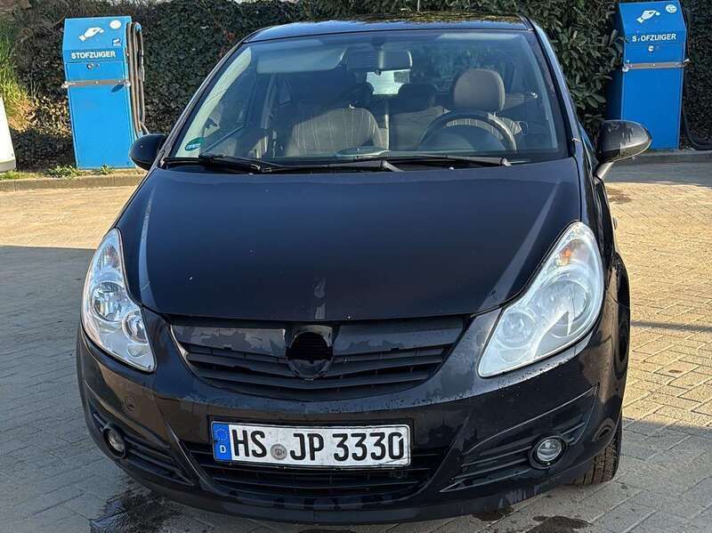 Schwarz Gebraucht 2009 Opel Corsa Edition Limousine | 500 € (Fairer Preis) - Bild 1/4
