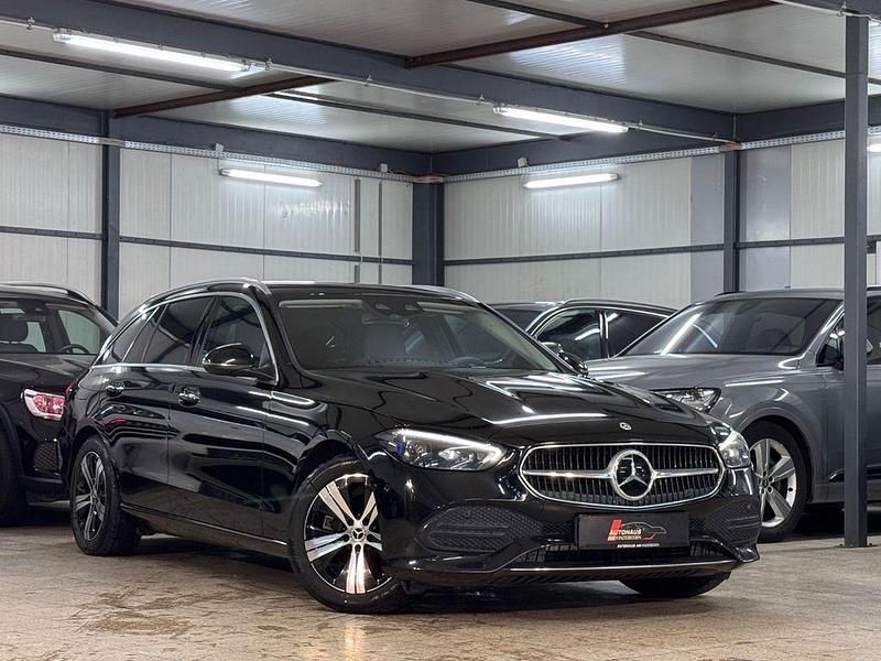 Schwarz Gebraucht 2022 Mercedes C220 Limousine | 26.890 € (Guter Preis) - Bild 1/4