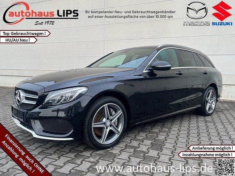 Gebraucht Mercedes C400 AMG line 333 PS (244 kW) 2016 Obsidianschwarz metallic Limousine