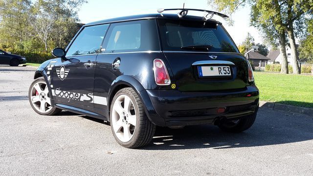 Gebraucht Mini Cooper S 231 PS (169 kW) 2006 Schwarz metallic Kleinwagen