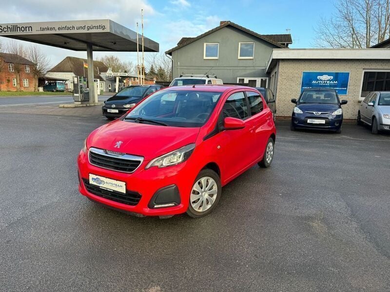 Rot Gebraucht 2014 Peugeot 108 Active Kleinwagen | 4.999 € (Fairer Preis) - Bild 1/4