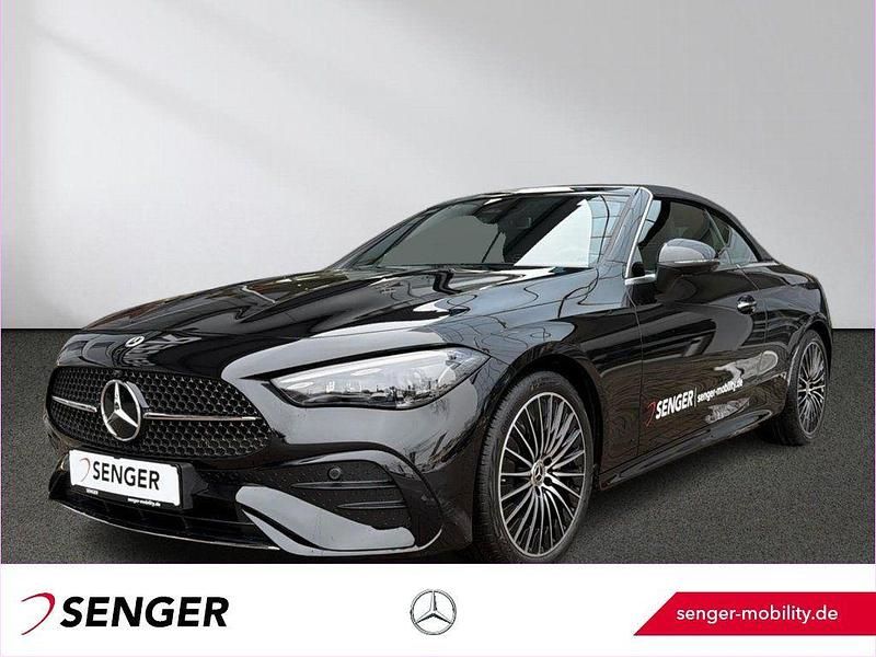 Lack obsidianschwarz Gebraucht 2026 Mercedes CLE220 AMG Cabrio | 65.880 € (Teuer) - Bild 1/3