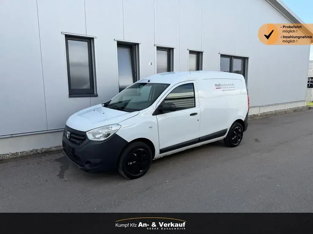 Second-hand Dacia Dokker 75 CP (55 kW) 2014 Alb Monovolum
