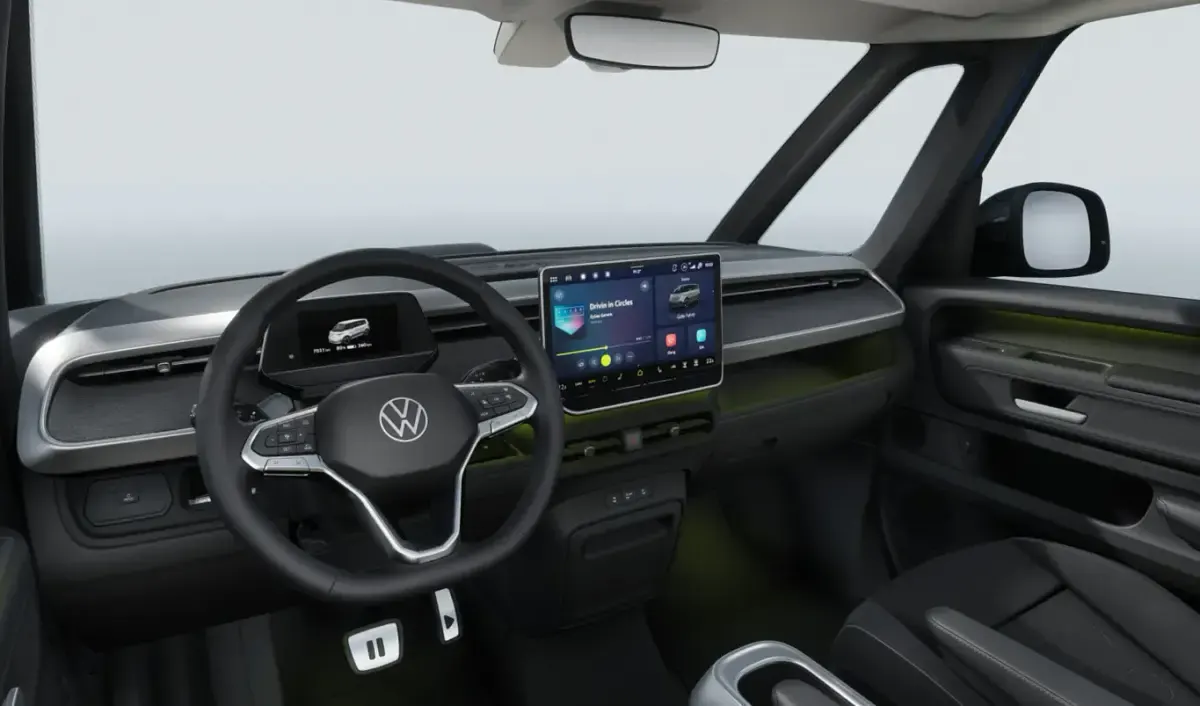 Neu VW ID. Buzz Pro 210 kW (286 PS) 2026 Grün Van / Kleinbus