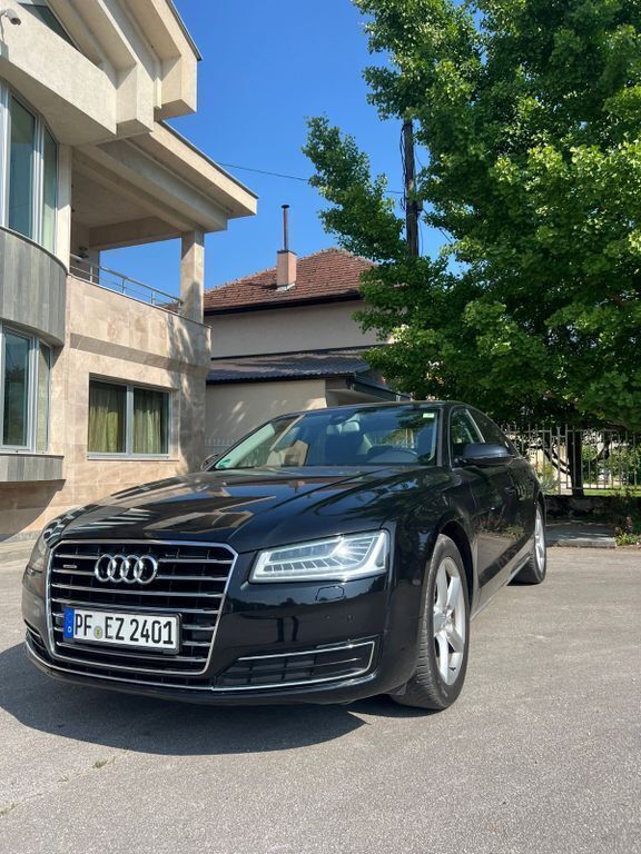 Schwarz Gebraucht 2014 Audi A8 Ambiente Limousine | 20.999 € (Fairer Preis) - Bild 1/4