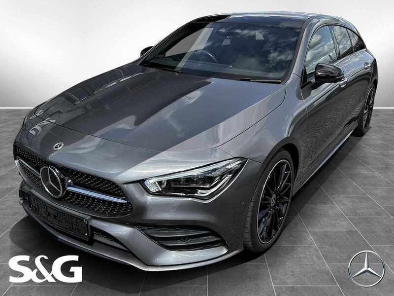 Metalliclack mountaingrau Gebraucht 2021 Mercedes CLA250 Shooting Brake AMG Kombi | 35.777 € (Fairer Preis) - Bild 1/4