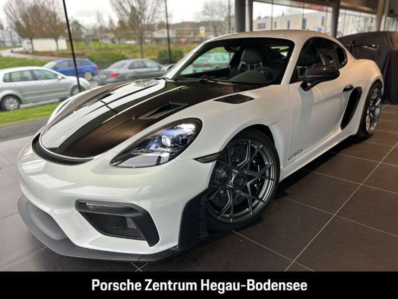 Weiß Gebraucht 2023 Porsche 718 Cayman GT4 Coupé | 179.900 € (Teuer) - Bild 1/4