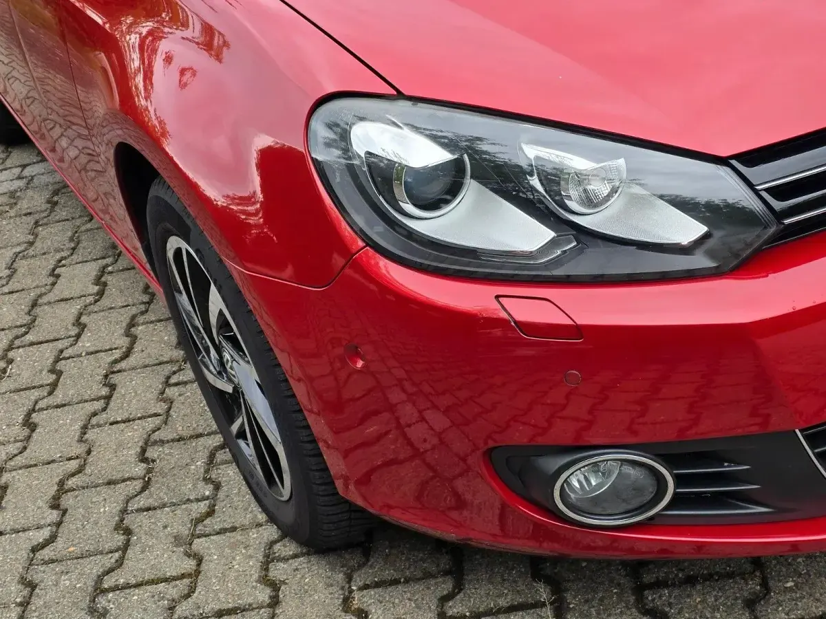 Gebraucht VW Golf VI Highline 160 PS (117 kW) 2011 Rot Kleinwagen