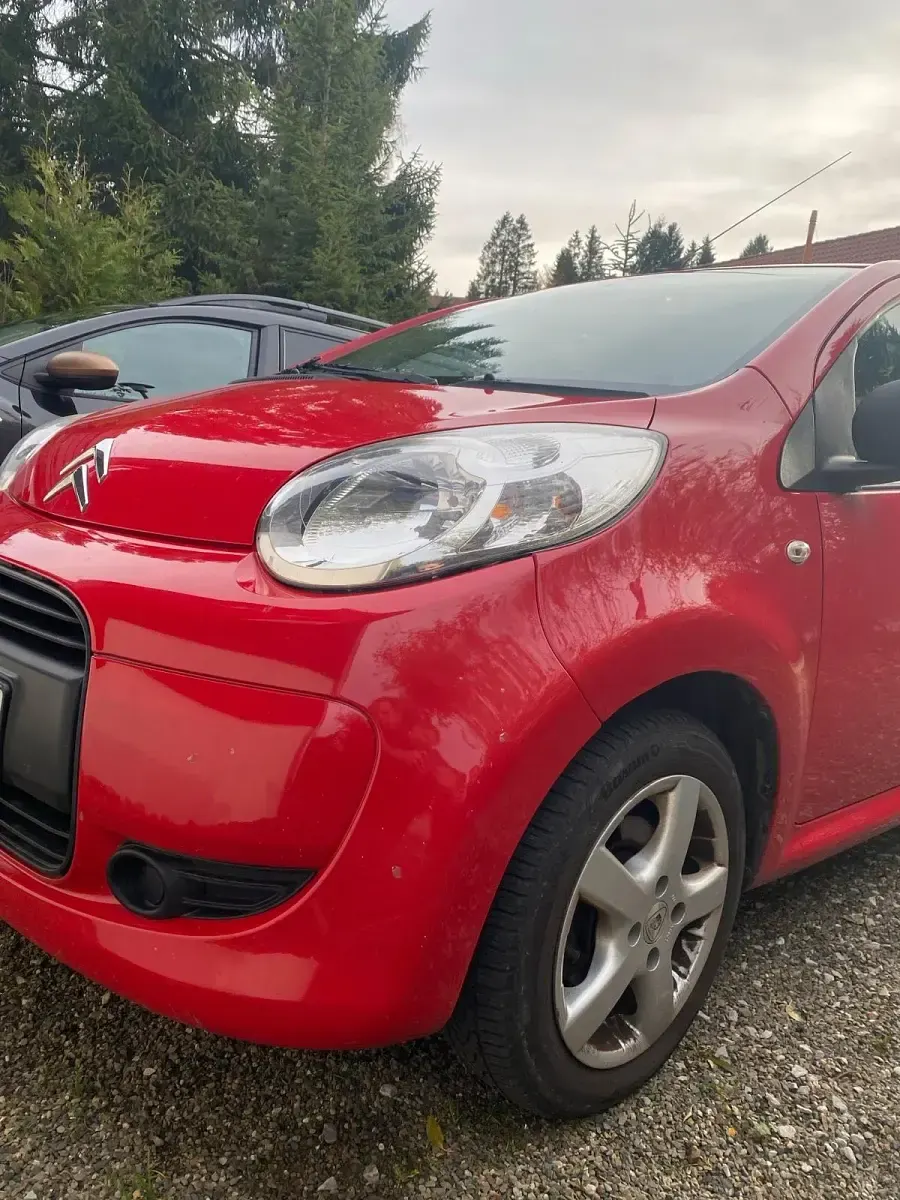 Usata Citroën C1 68 CV (50 kW) 2008 Rosso Utilitaria