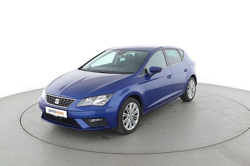 Blau Gebraucht 2018 Seat Leon XCELLENCE Limousine | 14.660 € (Fairer Preis) - Bild 1/3