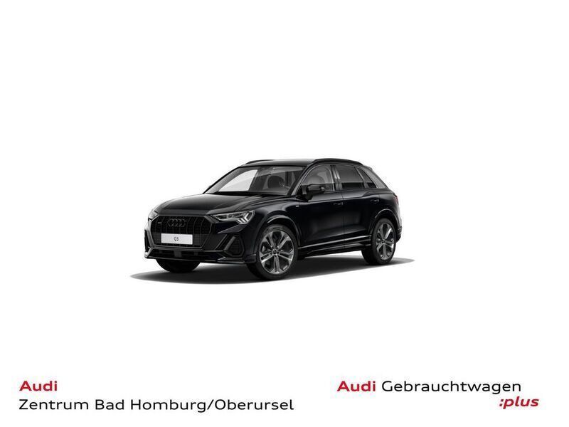 Mythosschwarz metallic Gebraucht 2021 Audi Q3 S-Line SUV | 31.890 € (Guter Preis) - Bild 1/4