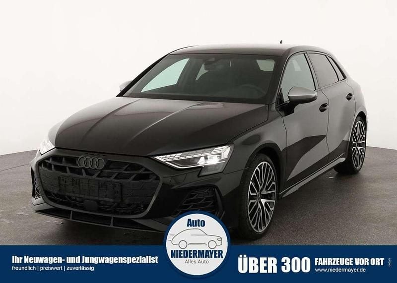 Mythosschwarz metallic Neu 2025 Audi S3 Ambiente Limousine | 45.995 € (Superpreis) - Bild 1/4