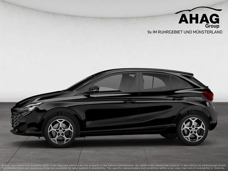 Neu MG MG3 102 PS (75 kW) 2025 Schwarz Kleinwagen